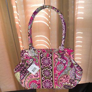 NWT Vera Bradley Frame Bag Very Berry Paisley